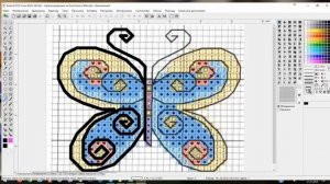 Уроки Embird: Cross Stitch. Создание дизайна вышивки по готовой схеме