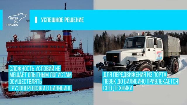 Доставка грузов в Билибино