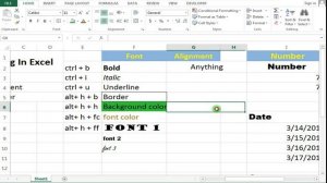 Home tab in excel : Font, Alignment, and Number Groups for Beginners in Hindi |excel class 2