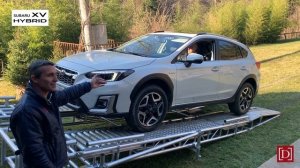 Demo of system X-MODE by SUBARU XV E-BOXER