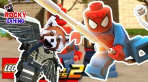 РОККИ играет в LEGO MARVEL SUPER HEROES 2! Часть 5: Русская Озвучка! 6+