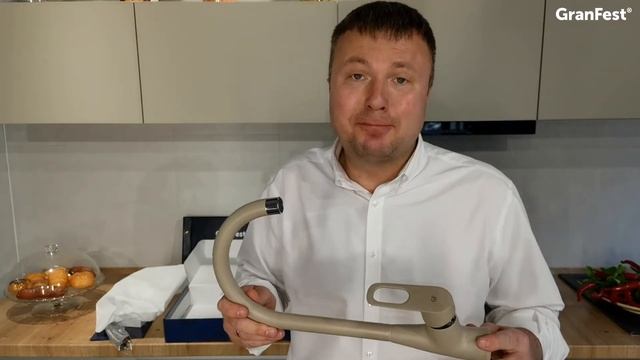 Обзор смесителей для моек GranFest Quarz смотреть онлайн