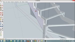 Проектируем и рассчитываем лестницу. Проектируем в SketchUp 8 (скетчап). Урок №4.