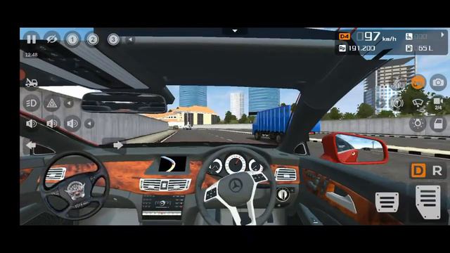 Mercedes Benz cls63 AMG New Car Mod For Bussid New Mods Bus Simulator Indonesia New Mods
