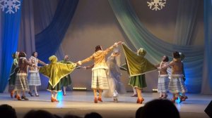 24.12.2022.  Ансамбль народного танца  "Дымка".  Танец " У леса на опушке"