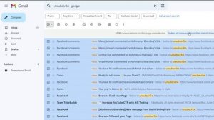 ? How To Stop Unwanted Promotional Emails in Gmail | Delete Gmail Messages All At Once