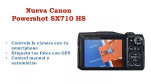 Canon Powershot SX710 HS | Español