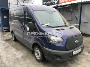 #Дооборудование штатного микроавтобуса #Форд Транзит 8+1 мест