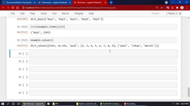 #17- Dictionary Methods | Data Types in Python | Python Programming | Free Python Classes | Skillar