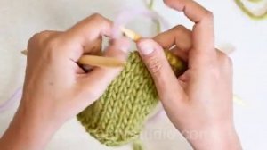 How to put stitches on a thread one by one