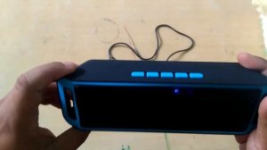 Bluetooth Speaker SC 208 Unboxing and Review
