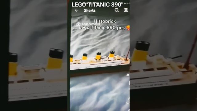 TITANIC LEGO 5 TOP