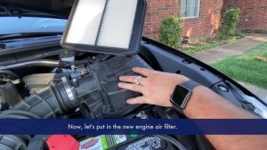 2015 Honda Crosstour Engine Air Filter Replacement PA6309
