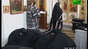 Возведение монахини Антонии в сан игумении