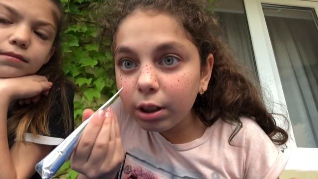 Делаю веснушки хной /стрелки хной ??? смотреть онлайн