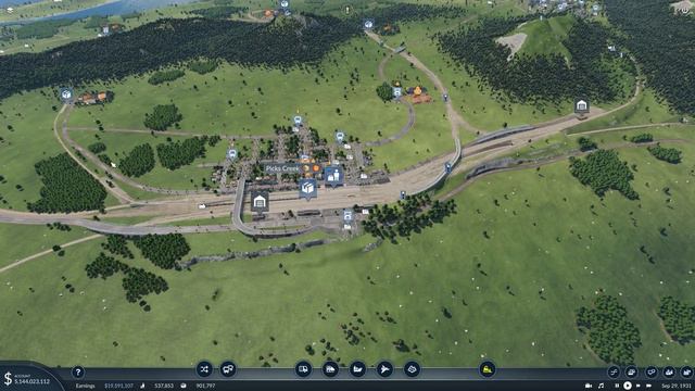 Finalised freight hub at Picks Creek | Transport Fever 2 Mainline #53 смотреть онлайн