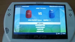 PSP GO Gameplay FIFA 09