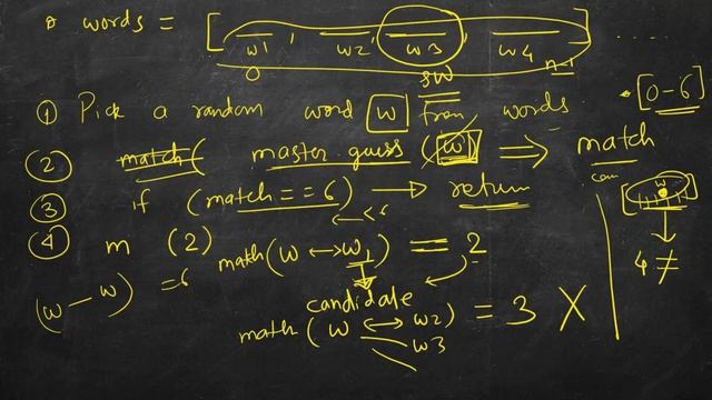 Guess the Word | Leetcode 843 смотреть онлайн