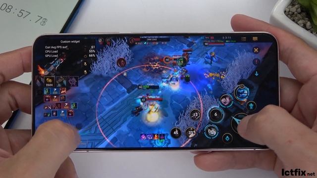 Samsung Galaxy S22 Plus test game League of Legends Mobile Wild Rift | LOL Mobile смотреть онлайн