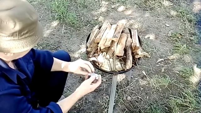 СКУМБРИЯ Рецепт. Запекаем скумбрию на костре.