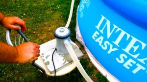 Распаковка — Надувной бассейн Intex Easy Set
