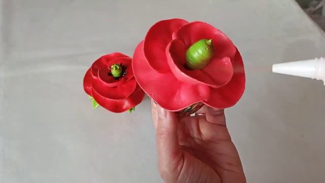 ШИКАРНЫЙ мак из крема, ЛЕГКО и БЫСТРО, удивите ваших гостей необычным оформлением.