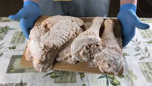 ПРИГОТОВИЛ КРЫЛЫШКИ KFC ИЗ ИНДЕЙКИ / БАТАТ ВО ФРИТЮРЕ