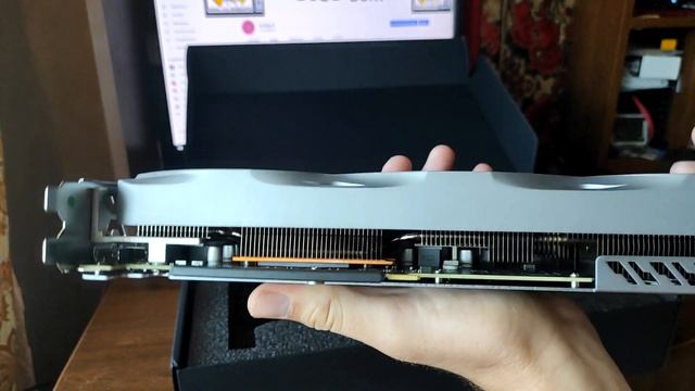 Распаковка видеокарты с AliExpress Galax 3060Ti MetalTop, она же KFA2 за 37500р! смотреть онлайн