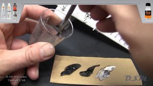 A-1H Skyraider 1/48 Tamiya part 2 – painting step by step