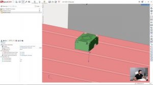 [Урок по фрезерной обработке в SprutCAM 12] 10 - Переустанов и задание G55