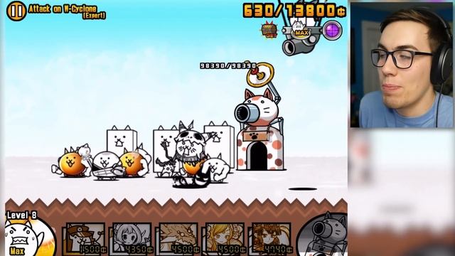 DESTROYING A CYCLONE - Battle Cats #22 смотреть онлайн