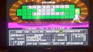 NES Wheel of Fortune Junior Edition 4th Run Game #2