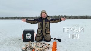 Первый Лёд Неожиданное начало сезона #первыйлед #раздачаокуня #рыбалкавсибири #блеснагвоздь
