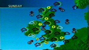 BBC1 continuity and closedown 05/02/1994