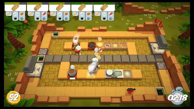 Zagrajmy W Overcooked: Gourmet Edition 2016 #2 Misja 1-1 DODATEK The Lost Morsel смотреть онлайн
