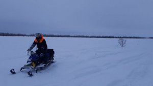 Испытание Динги с удлиненной гусянкой.