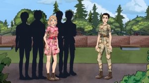 Я Единственная Красивая Девушка в Военном Лагере