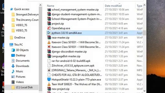 Installing Python IDLE