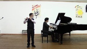 Дж Платти. Соната для флейты: Allegro non tanto/ Никита Ткачев (флейта).