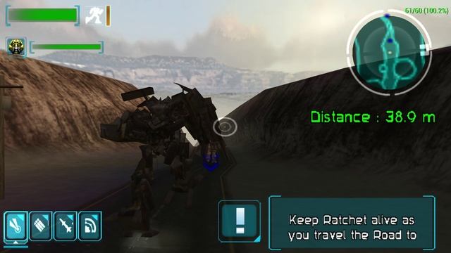 Transformers The Game PSP Часть 6 Дорога К Гуверу/Босс Тандеркрэкер