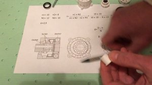 Магнитный волновой редуктор 1:25 / Magnetic gear 1:25