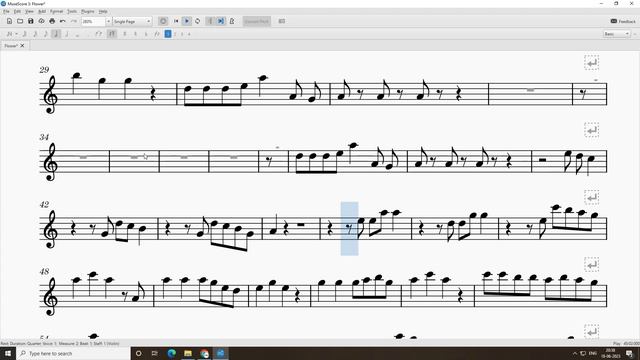 Jisoo - Flower  BLACKPINK  Violin Sheet Music  Notes