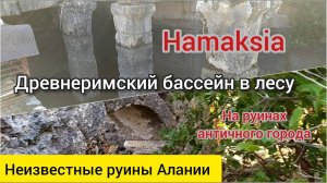 Гамаксия (Hamaksia). Часть 2. Древнеримский бассейн в лесу. (Sinek kalesi). Руины Алании.