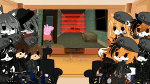 T.S.P. Members react to Peppa vs Piggy by: @CocoaCrack||Chapter 1||Part 2||Piggy||GCRV#3