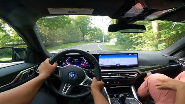 BMW I4 M50 TESLA DESTROYER! | POV TEST DRIVE смотреть онлайн