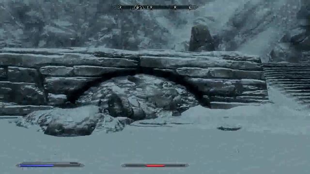Dual-wield redguard Skyrim fight смотреть онлайн