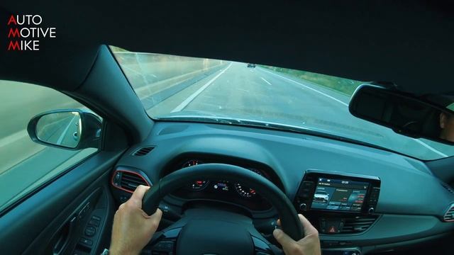 Hyundai i30 N Fastback POV Autobahn Run смотреть онлайн