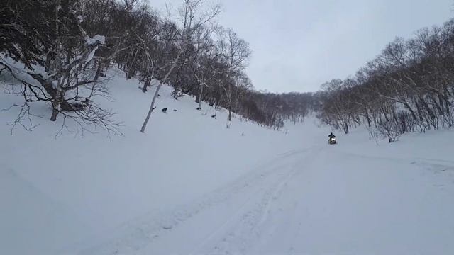 Снегоход. Сахалин. Лопатина. Закрытие сезона. смотреть онлайн