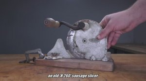 Реставрация колбасорезки "H.260"