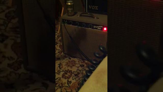 Fender Princeton and reverb unit, tone bender. смотреть онлайн
